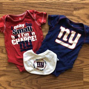 New York Giants Baby Bundle NY + Baby Bottle